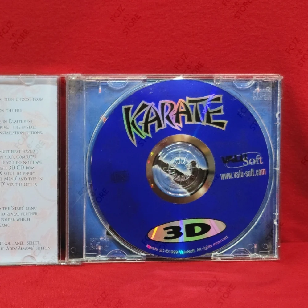 Karate 3D - PC, CD-ROM, Windows 95/98 (1999 ValuSoft) - Pre-Owned